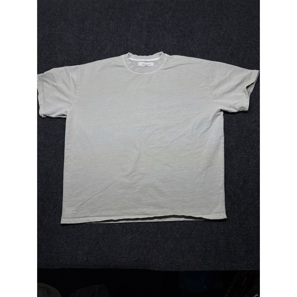 PacSun Men's Heavyweight Short Sleeve T-Shirt XL Sage Green Oversized Fit